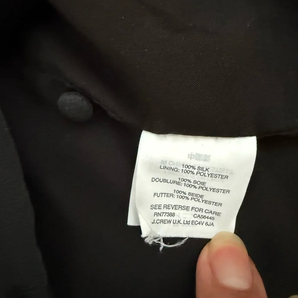 Madewell Silk Button-Down Cami - Picture 9 of 10